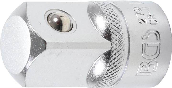 Actual product image BGS Socket Adaptor internal square 12.5 mm (1/2") - external square 20 mm (3/4")
