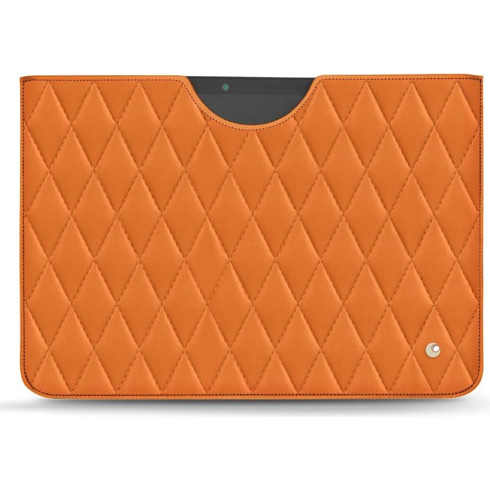 Noreve Lederschutzhülle (Microsoft Surface Pro X), Tablet Hülle, Orange