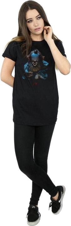 Produktbild Universal Textiles Pennywise Grinsen Baumwolle Boyfriend TShirt (XXL)