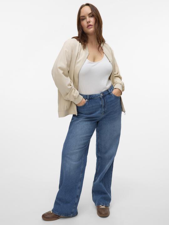 Image du produit Vero Moda VMCTESSA Hohe Taille Weiter Beinschnitt Jeans Weit geschnitten (44)