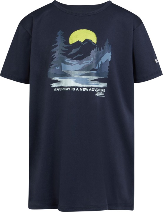 Actual product image Regatta Childrens/Kids Alvardo VIII Scenery T-Shirt (140)