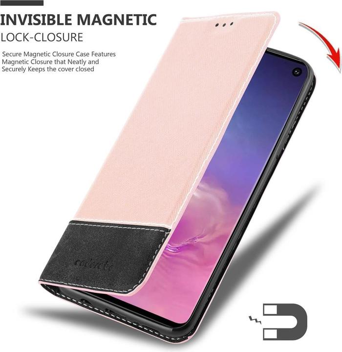 Actual product image Cadorabo X-Wallet faux leather suit cover (Samsung Galaxy S10)