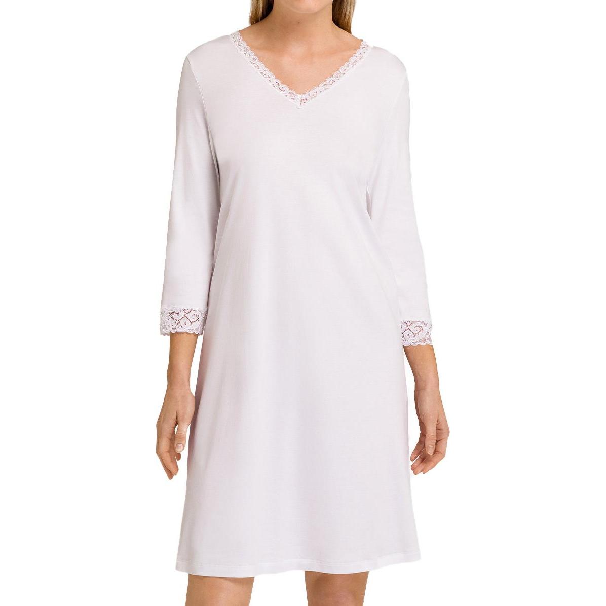 Thumbnail - Hanro, Damen, Pyjama, Moments Nachthemd, Weiss, (XL)