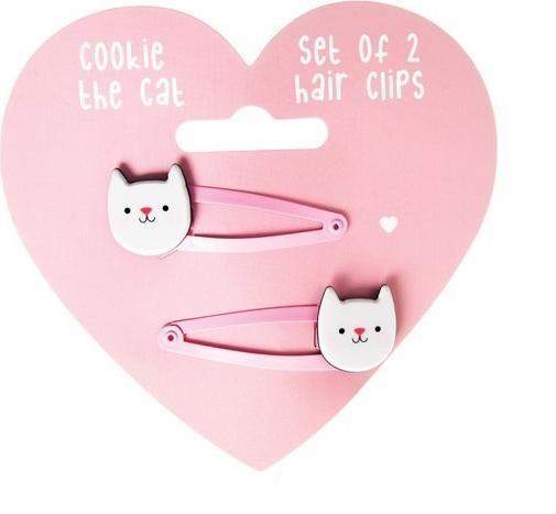 Produktbild Rex London Haarspängeli 2er Set Katze (Haargummi Set)