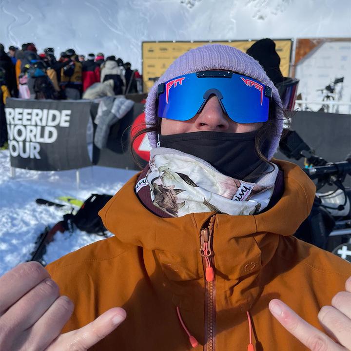 Actual product image Pit Viper The Originals The Basketball Team Polarised (turquoise-black-violet, Blue)