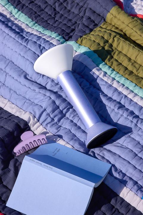 Actual product image Hübsch Flash Portable Lamp Metallic Purple