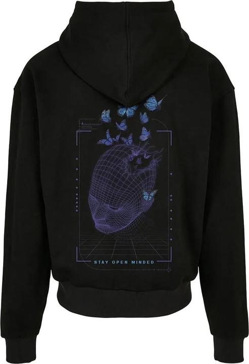 Produktbild Mister Tee Mens Grid Head Ultra Heavyweight Oversized Hoodie (XS)