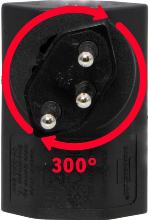 Actual product image Brennenstuhl cleverLINE Winkeladapter (Type 13, 1 x)