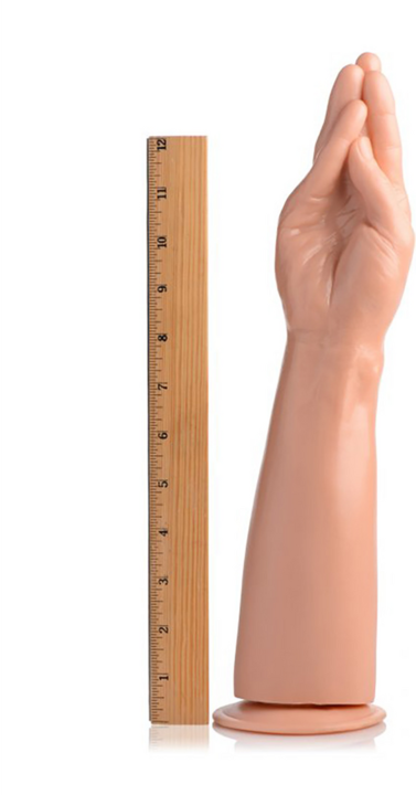 Actual product image Master Series The Fister Hand and Forearm Dildo