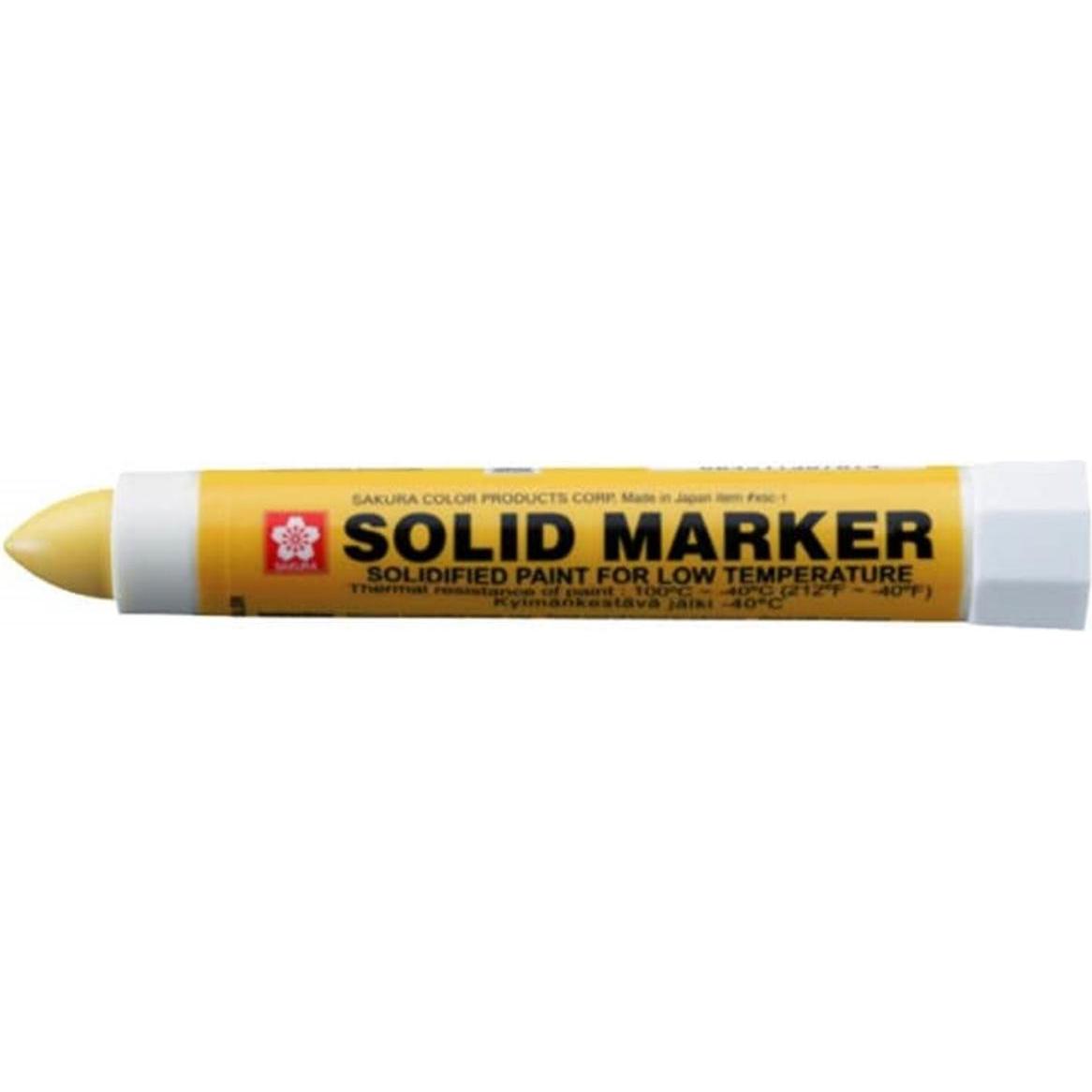Sakura, Marker, Permanent-Marker Solid Low Temperature Gelb (Gelb, 12 mm, 1 x)