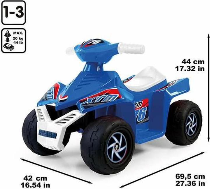 Actual product image Feber Elektro-Quad Racy Blau