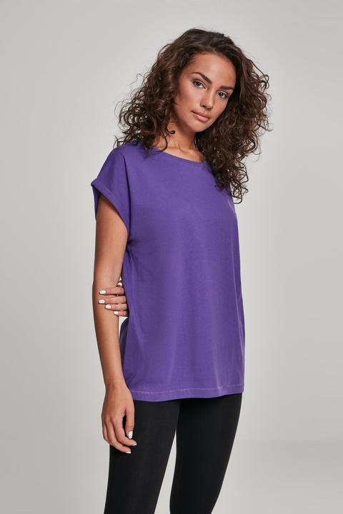 Actual product image Urban Classics Ladies Extended Shoulder Tee (M)