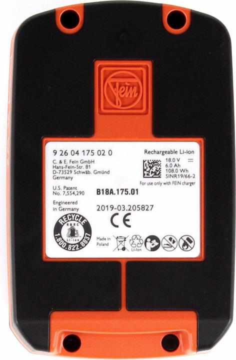 Produktbild Fein Ersatzakku (18 V)