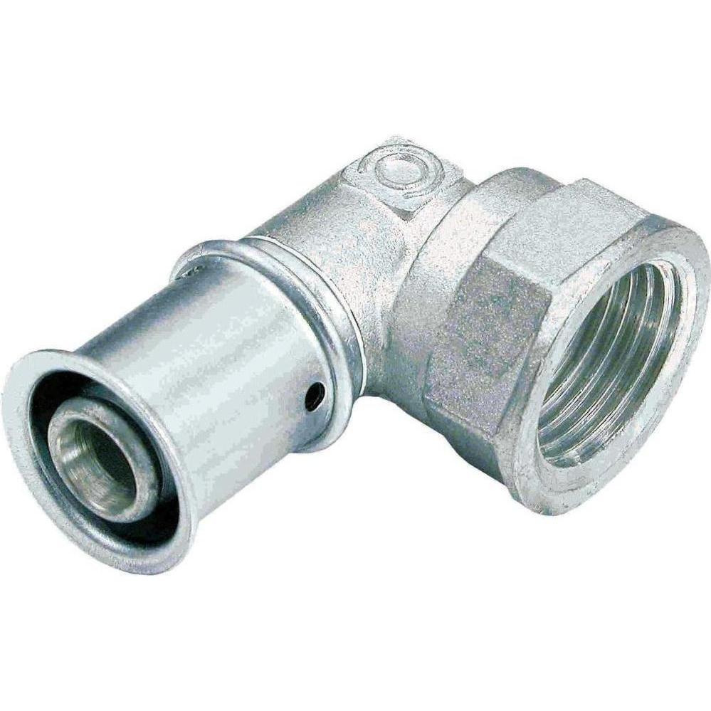 Multitubo, Rohrverbindungstechnik, Press-Winkel 90Gr IG 20mmx1/2Zoll (Pressverbindung)