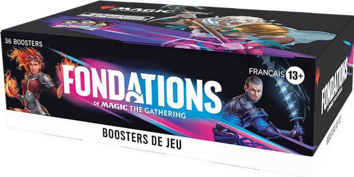 Actual product image Magic the Gathering Foundations (French, Booster display)