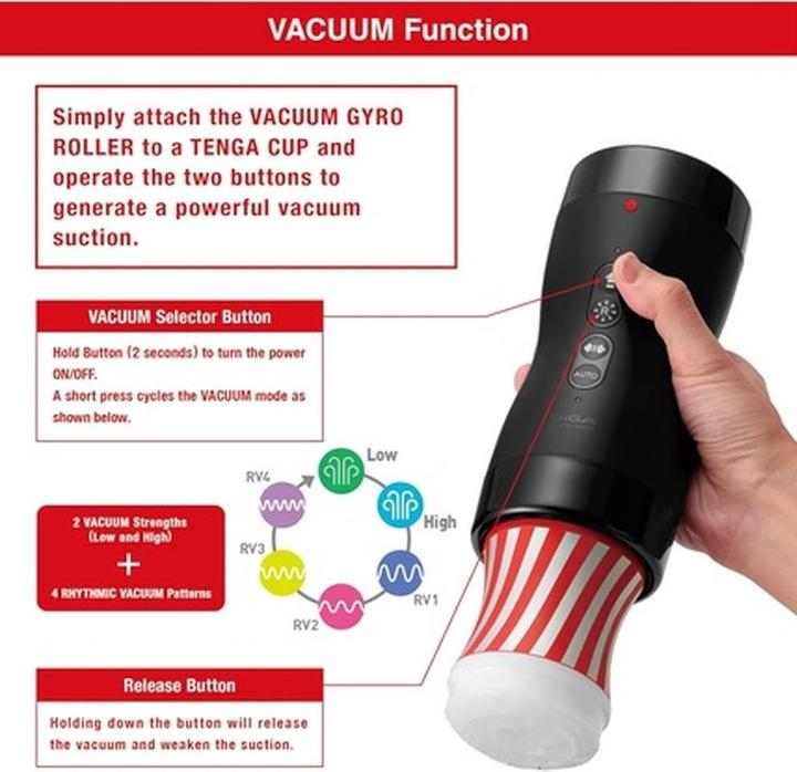 Produktbild Tenga Vacuum Gyro Roller