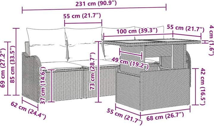 Produktbild vidaXL Enrique