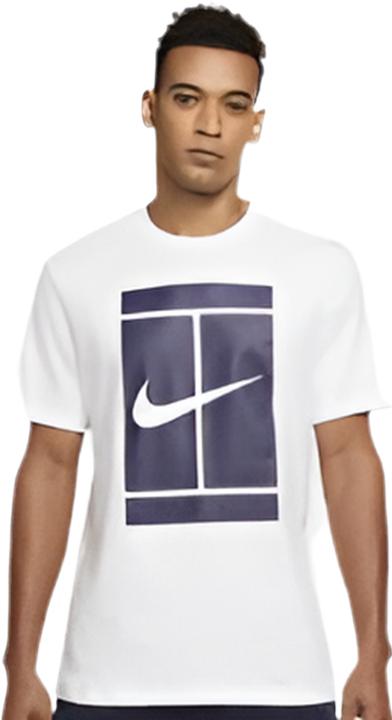 Image du produit Nike T-shirt Cotton White/Blue Man (XL)