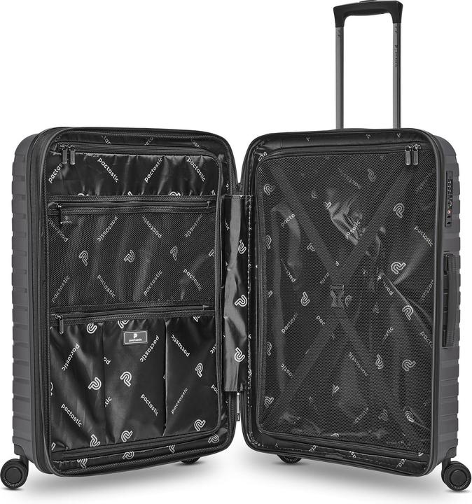 Produktbild Pactastic Collection 04 THE MEDIUM + 4 Rollen Trolley M 66 cm mit Dehnfalte (67 l)