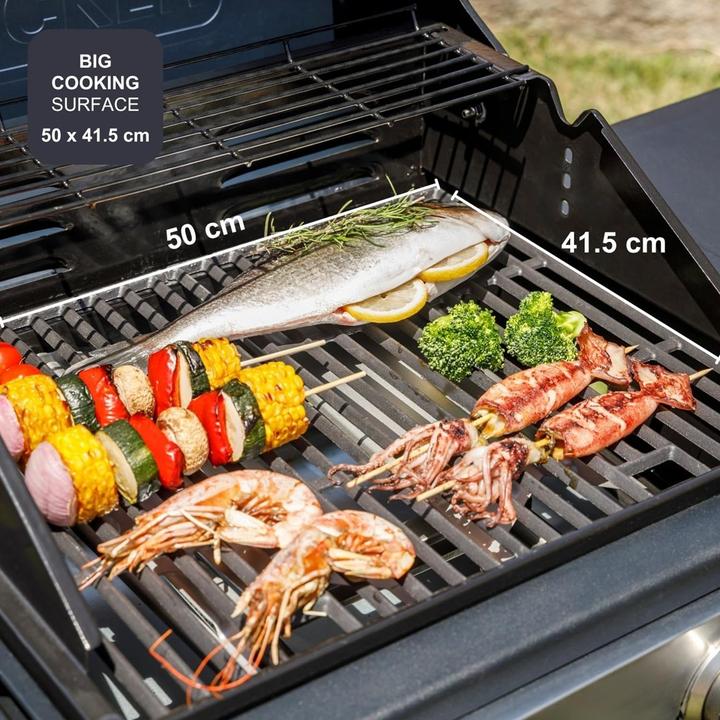 Actual product image Black & Decker Gasgrill Black+Decker BXOG7200E 2 Brenner x 3 6 kW (7.20 kW)