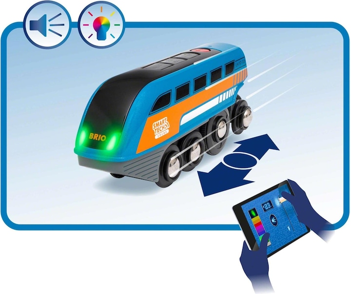 Productafbeelding Brio Smart Tech Geluidslocomotief met opnamefunctie