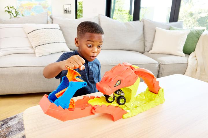 Image du produit Mattel Hot Wheels Monster Trucks Gigantische Schlangenjagd