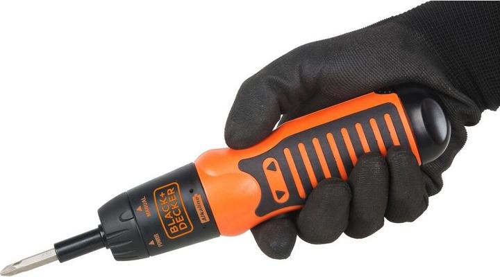 Actual product image Black & Decker Battery screwdriver set (Rechargeable battery operated)