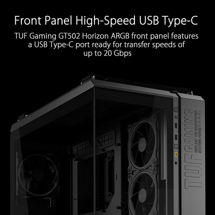 Immagine prodotto ASUS TUF Gaming GT502 Horizon ARGB (ATX, mATX, Mini-ITX)