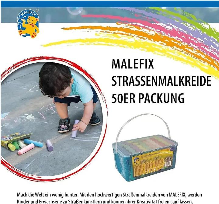 Produktbild Malefix Strassenmalkreide (50x)