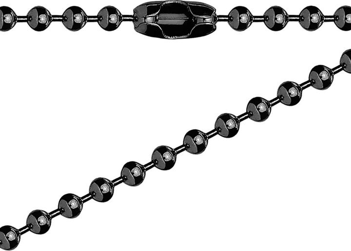 Produktbild Star Piercing Kette mit Kugeln schwarz (ohne Messing)