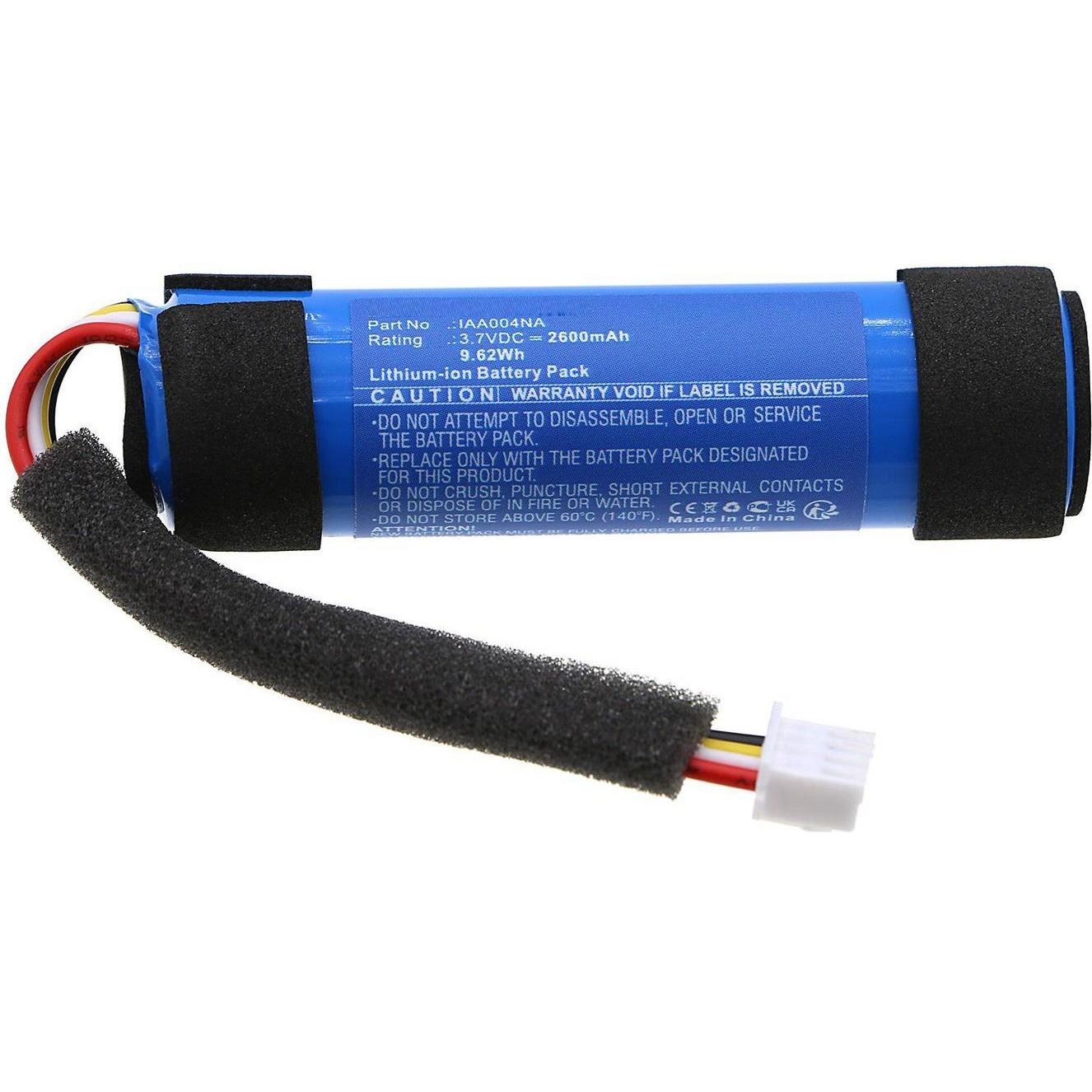 CoreParts Battery for JBL Speaker, Audio Zubehör, Schwarz, Blau