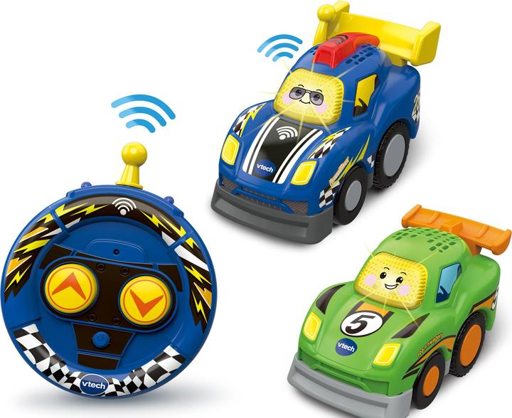 Image du produit VTech Tut Tut Bolides -Mon premier circuit télécommandé (+ Simon,super champion / Léo,bolide turbo) (Français)