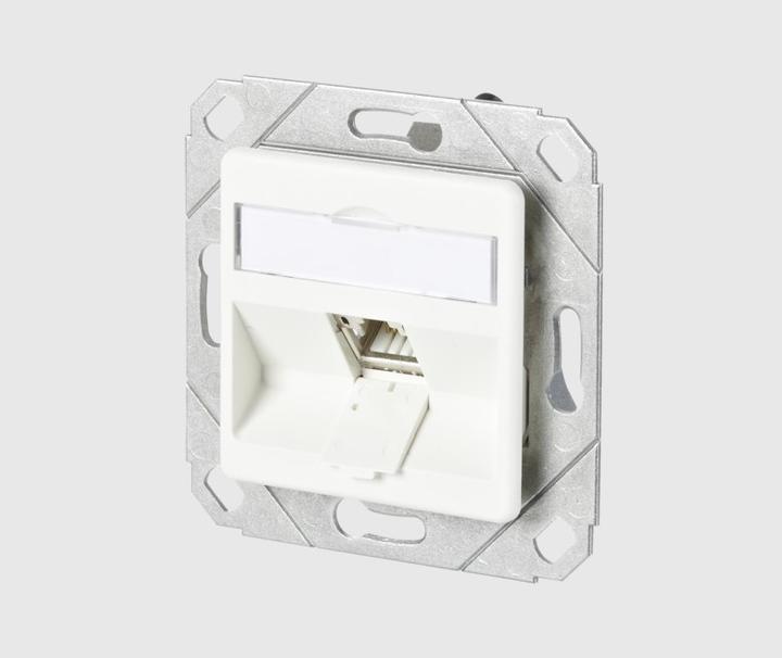 Actual product image Metz Connect BTR C6A Module 1 Port 180° UPk