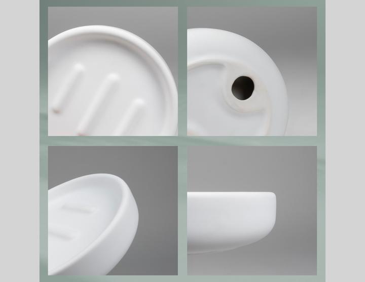 Produktbild Kela Seifenschale Sana Weiss, Detailfarbe: Weiss