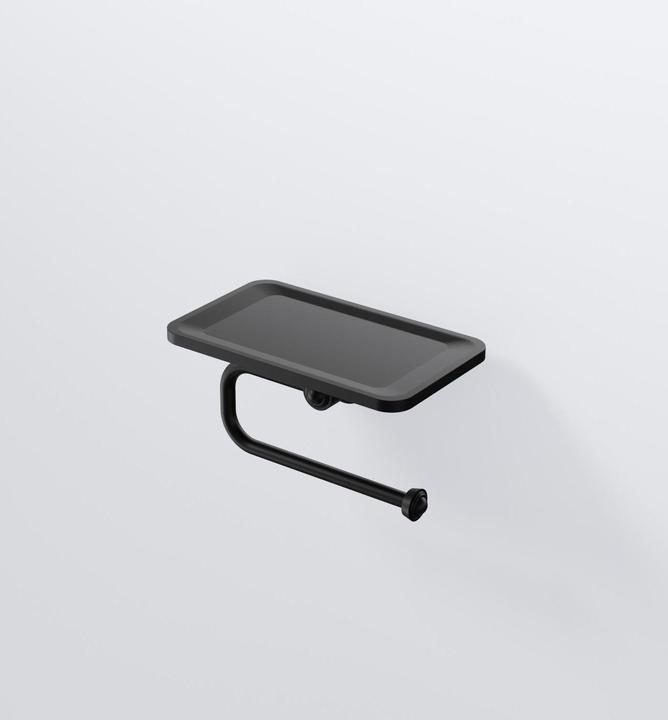 Actual product image Steinberg Seriess 550 paper roll holder, without lid, with shelf, 5502820S