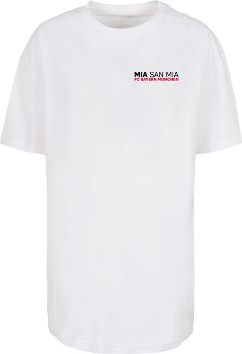 Produktbild FC Bayern München Ladies Logo History Oversized Boyfriend Tee - 118307 (L)