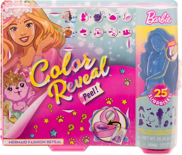 Barbie Color Reveal Révélation ultime Fantasy Fashion Mermaid