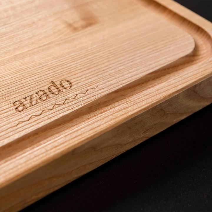 Actual product image Azado Solid chopping board with juice groove
