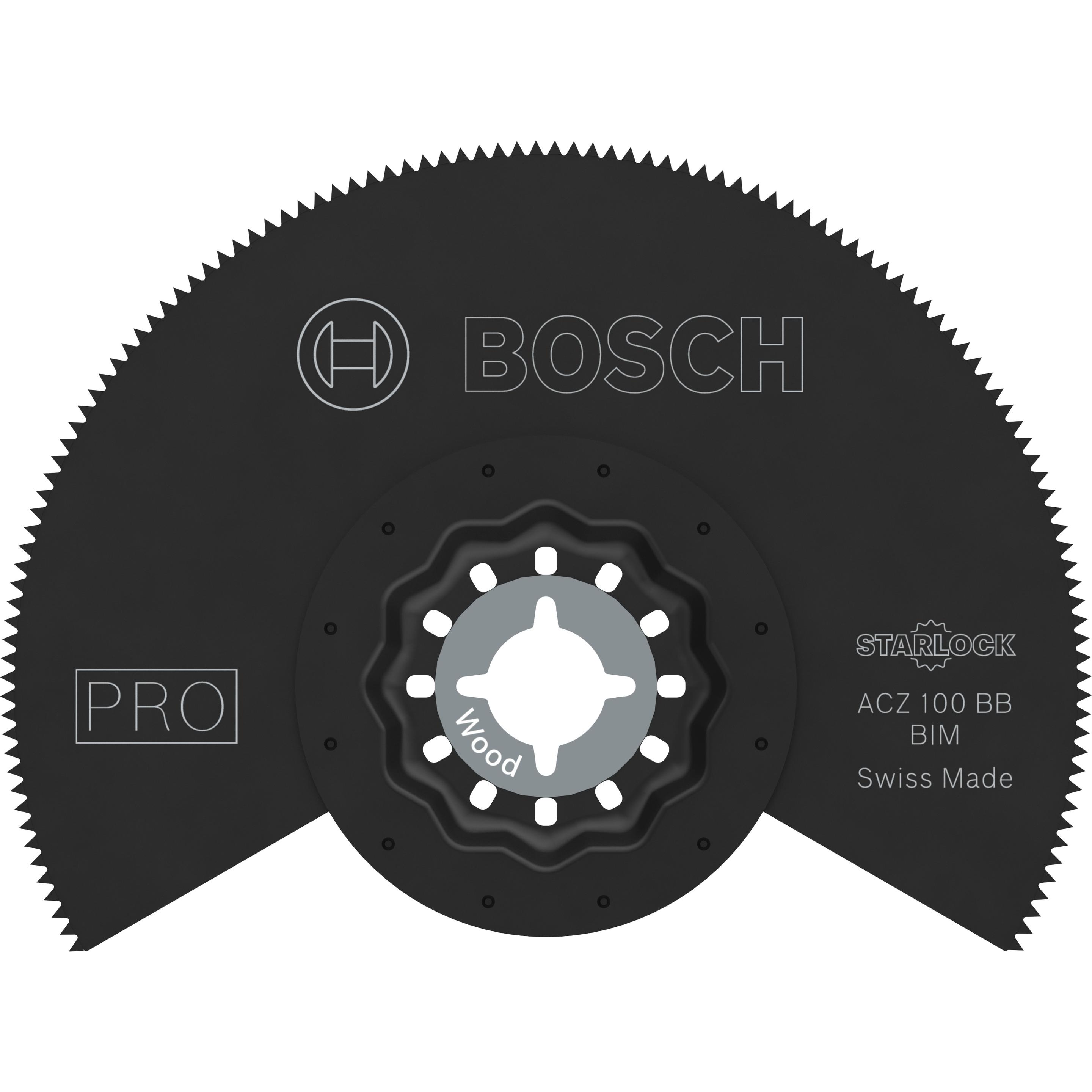 Bosch Professional Zubehör, Sägeblatt, PRO ACZ 100 BB Blatt für Multifunktionswerkzeuge, 100 mm