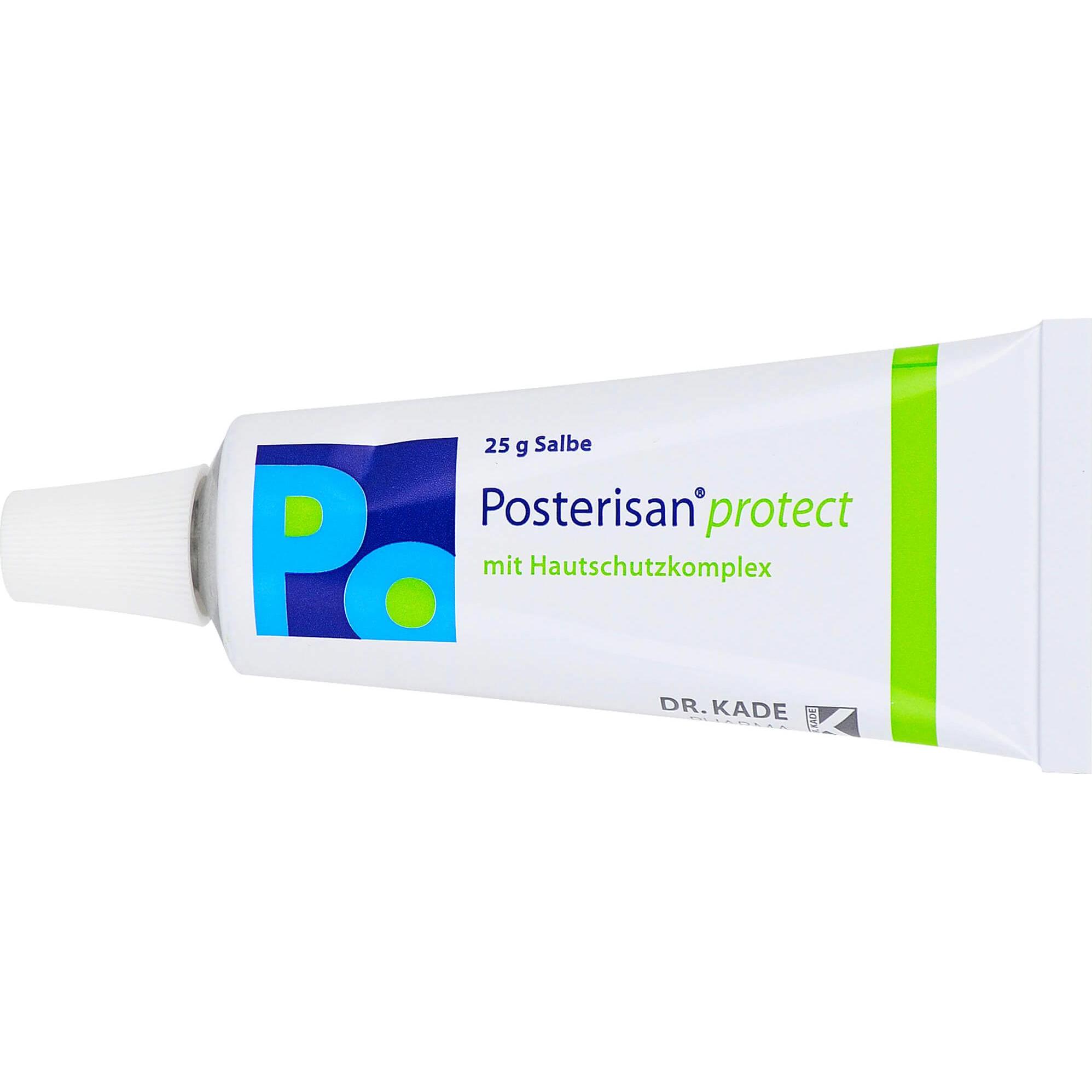 Posterisan, Intimpflege, protect bei Hämorrhoidenleiden Salbe mit Applikator, 25 g Salbe (Intimwaschlotion)