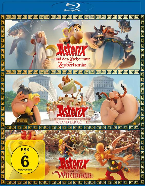 Actual product image Leonine Asterix & Obelix - Feature film box set (Blu-ray, 2018, German)
