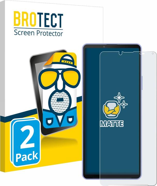 Produktbild BROTECT Entspiegelungs-Schutzfolie Displayschutz Matt (2 Stück, Sony Xperia 10 IV)