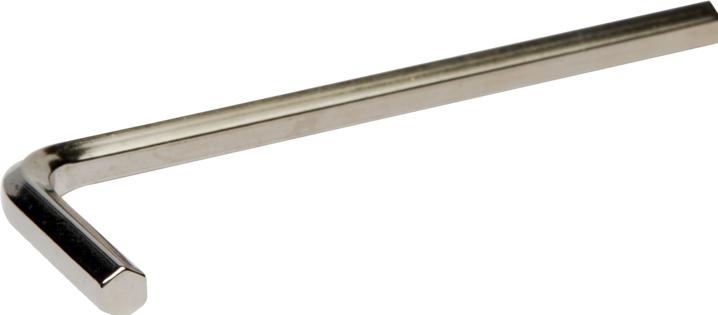 Produktbild Irimo Winkelschraubendreher, Sechskant, Vernickelt, Zoll, 19-3/4"