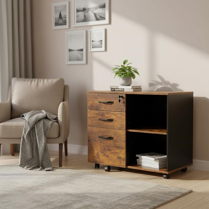 Produktbild Relaxdays Rollcontainer (80 x 40 x 66 cm)