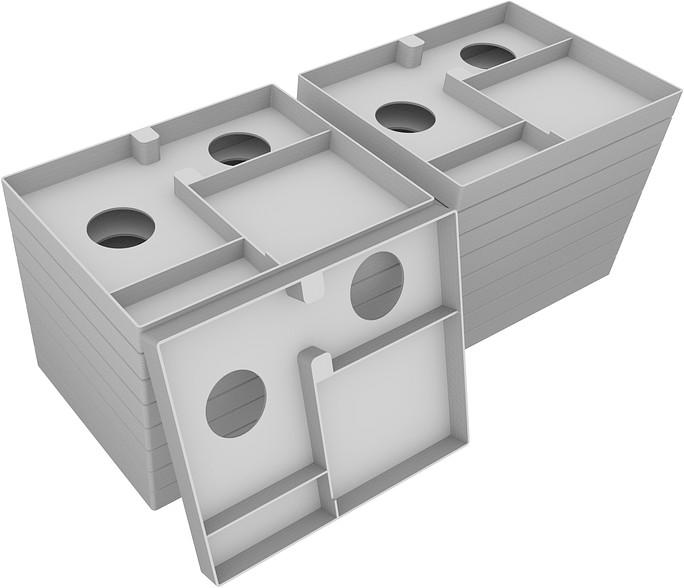 Feldherr 3D84SET - Jeu de 17 inserts en boîte pliante pour Frosthaven (Matières plastiques)