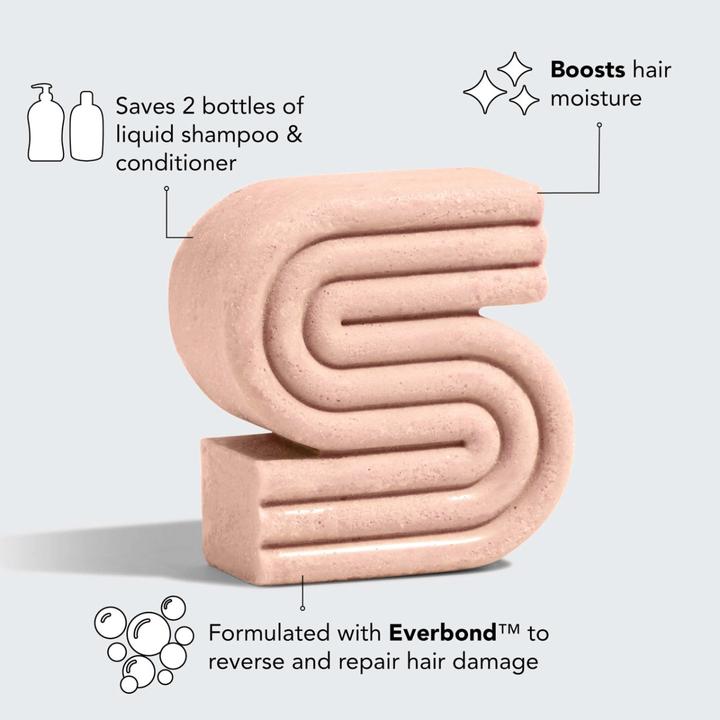 Actual product image Kitsch Arganöl Shampoo Reparierend (Solid shampoo, 91 g)