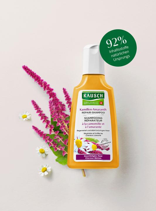 Immagine prodotto Rausch Shampoo riparatore alla camomilla e all'amaranto (200 ml, Shampoo liquido)