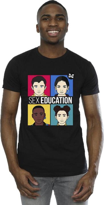 Immagine prodotto Netflix Sex Education Teen Illustrated Maglietta Uomo (3XL)