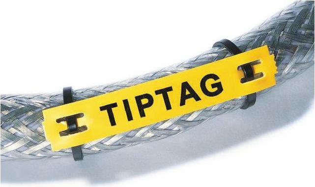 HellermannTyton Cable marker LSOH 15x65 yellow