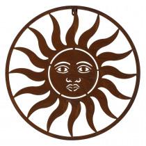 Actual product image IKO Metal wall decoration sun rust d=38cm, Materials
